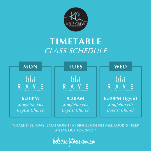 kels crew timetable
